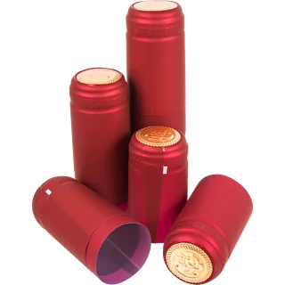 Capuchones con perforación rojos fi31mm 100uds. – photo 1
