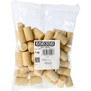 corcho natural, cilíndrico fi22 mm - 50uds.aglomerado – photo 2