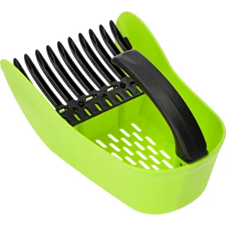 Recogedor de frutas pequeñas de plástico verde – photo 3