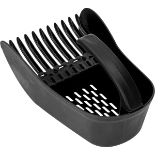 Recogedor de frutas pequeñas de plástico negro – photo 3