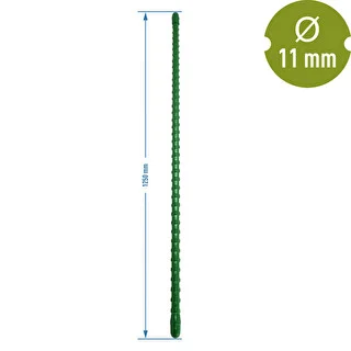 Estaca de acero recubierta de PE 1,25m x 11mm – photo 2