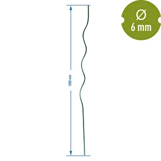 Estaca de acero en espiral 1m x 6mm – photo 2
