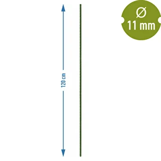 Estaca de acero recubierta de PE 1,2mx11mm (10 uds) – photo 3
