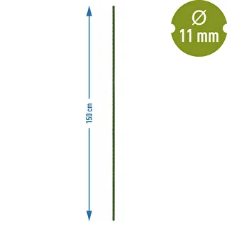 Estaca de acero recubierta de PE 1,5mx11mm (10 uds) – photo 3