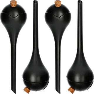 Bolas de riego NEGRAS con tapón 4 piezas – photo 1