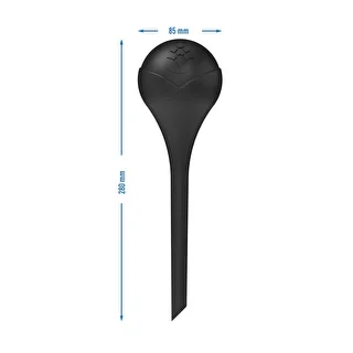 Bolas de riego NEGRAS con tapón 4 piezas – photo 6