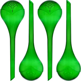 Bolas de riego TRANSPARENTES VERDES 4 uds.