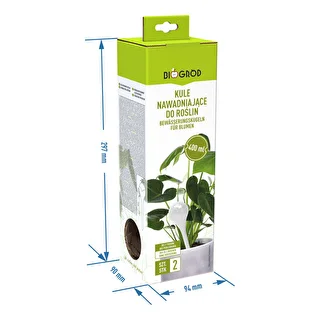 Bolas de riego TRANSPARENTES ÁMBAR 2uds. – photo 6