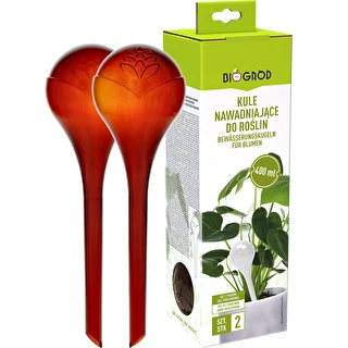 Bolas de riego TRANSPARENTES ÁMBAR 2uds. – photo 3