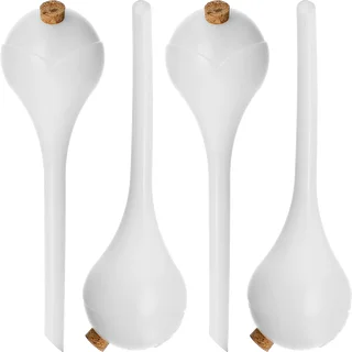 BOLAS DE RIEGO BLANCAS con tapón 4 uds. – photo 1