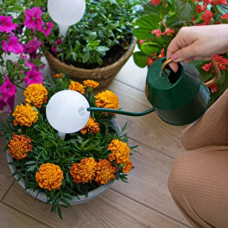 BOLAS DE RIEGO BLANCAS con tapón 4 uds. – photo 10