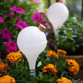 BOLAS DE RIEGO BLANCAS con tapón 4 uds. – photo 11