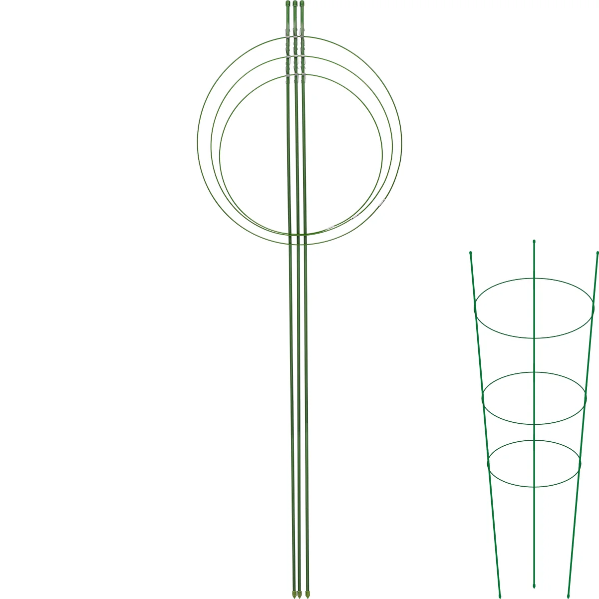 Soporte de anillo para plantas 3 anillos 1,25