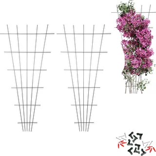 Soporte para plantas - enrejado (150cm x 75cm) 2 piezas