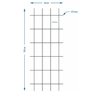Soporte para plantas - enrejado (150cm x 60cm) 3 piezas – photo 7