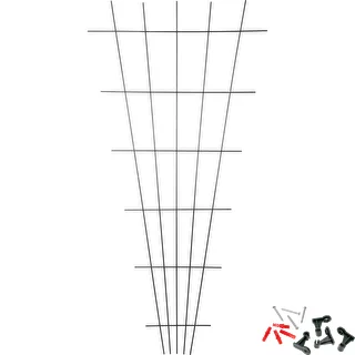 Soporte para plantas - enrejado de jardín estrechado 150 x 75cm – photo 2