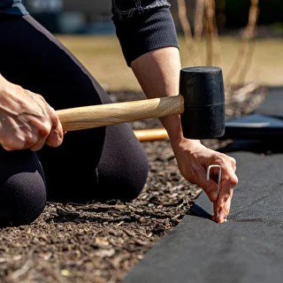 Anclajes en L para agrotextil, acero - 100 piezas – photo 8