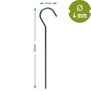 Estacas para tienda de campaña DOBLADAS – photo 6