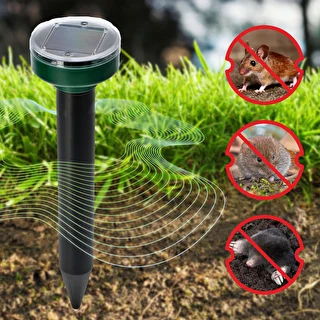 Ahuyentador solar para topos – protección del jardín eficaz, segura y respetuosa con los animales, pack de 4 unidades – photo 12