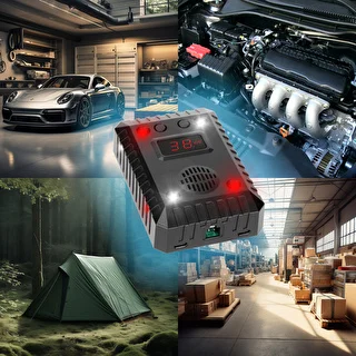 Ahuyentador de garduñas y roedores para coches e interiores (ultrasonidos + LED) – photo 14