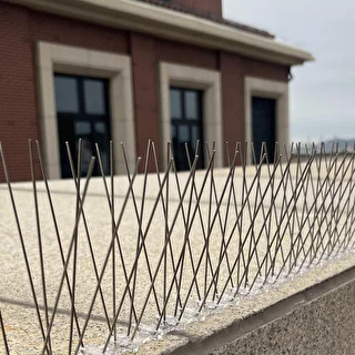 Púas contra aves (tira de plástico) 10 unidades DIY – photo 12