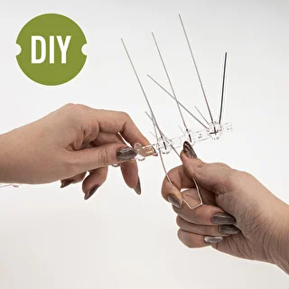 Púas contra aves (tira de plástico) 10 unidades DIY – photo 5