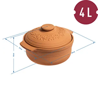 Olla romana redonda 4L – photo 5
