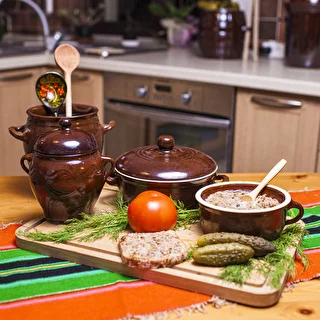 Gres - olla de 500ml para manteca sin tapa – photo 2