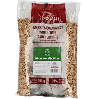 Chips de haya para ahumar y barbacoa, 450 g, clase 8