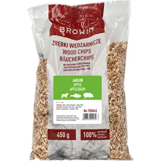 Virutas para ahumar/barbacoa, MANZANO - 450 g, clase 2