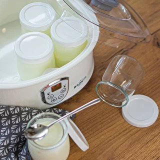 Yogurtera con termostato y frascos, 1,3l, 20W – photo 11