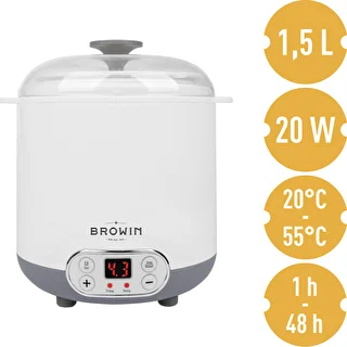 Yogurtera y quesera con termostato 1,5 L – photo 5