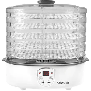 Secadora de alimentos con regulación de temperatura, 240W, trans – photo 2