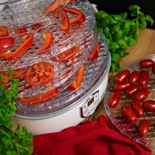 Secadora de alimentos con regulación de temperatura, 240W, trans – photo 16