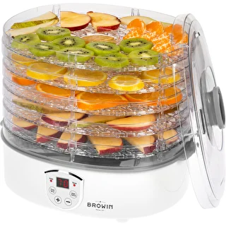 Secadora de alimentos con regulación de temperatura, 240W, trans – photo 6