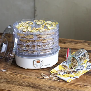Secadora de alimentos con regulación de temperatura, 240W, trans – photo 12