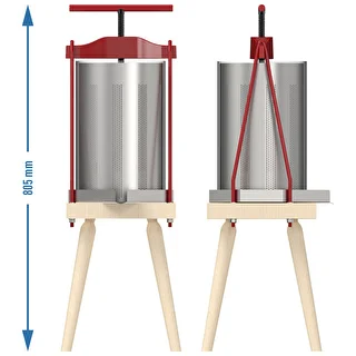 Prensa de marco para frutas 10 L DIY cesta de metal – photo 6