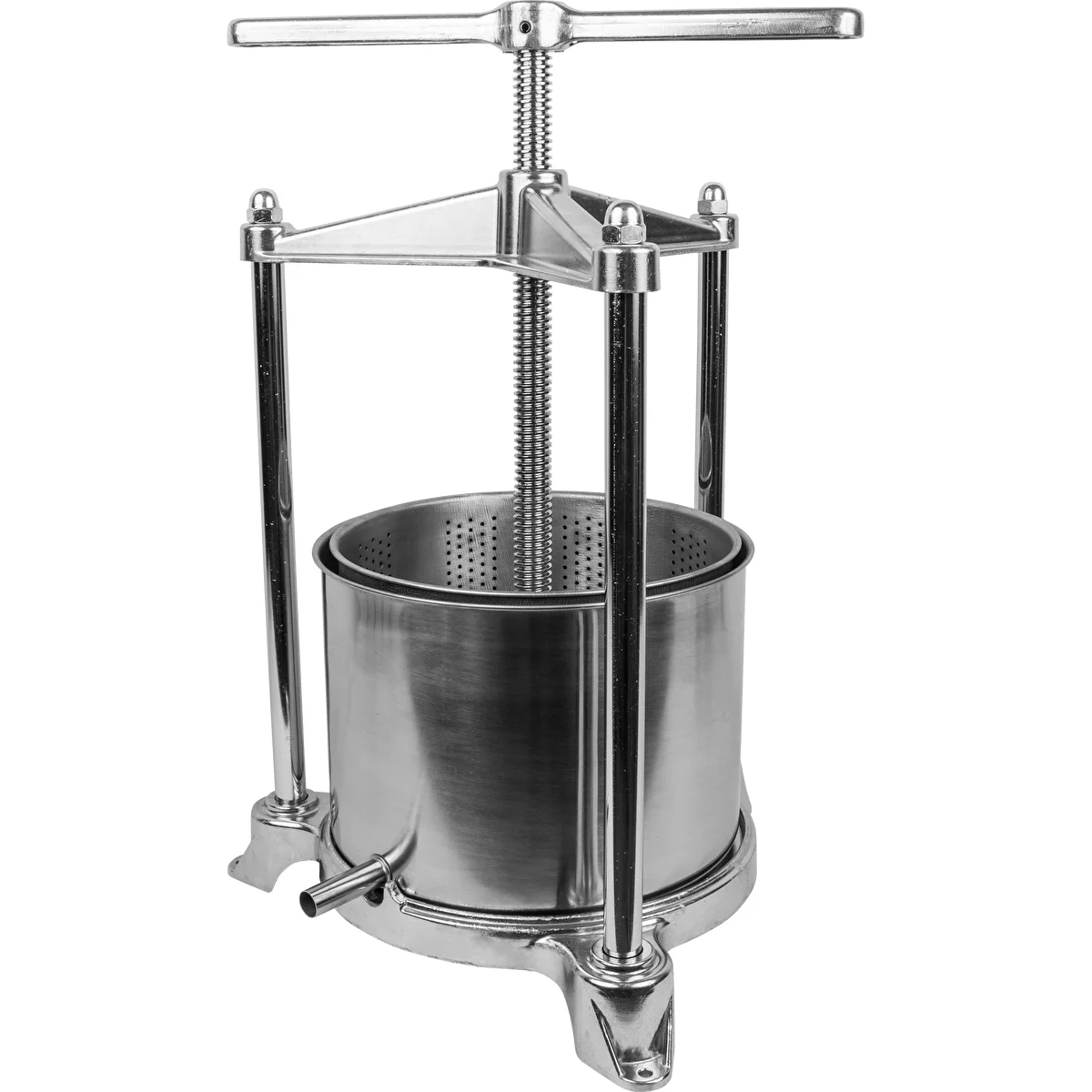 Prensa de marco para frutas - acero inoxidable, 5 l