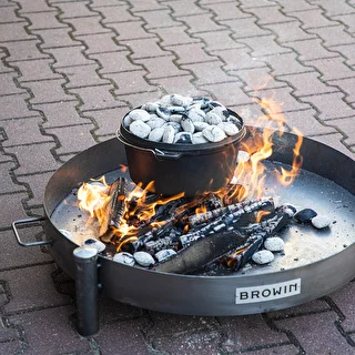 Hogar de jardín ø 60 cm acero crudo – photo 7