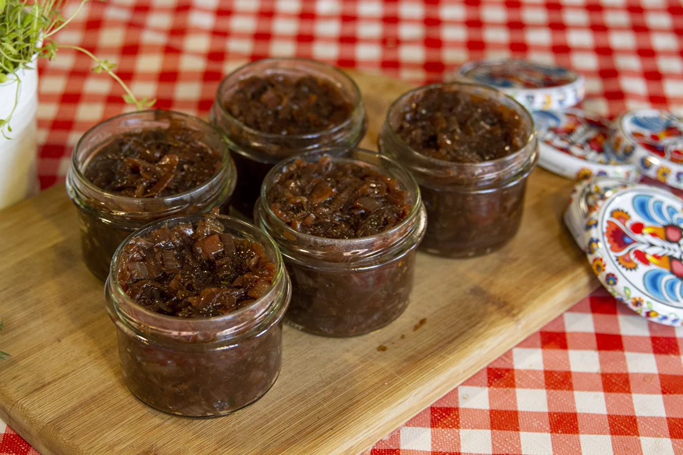 Confitura de cebolla roja