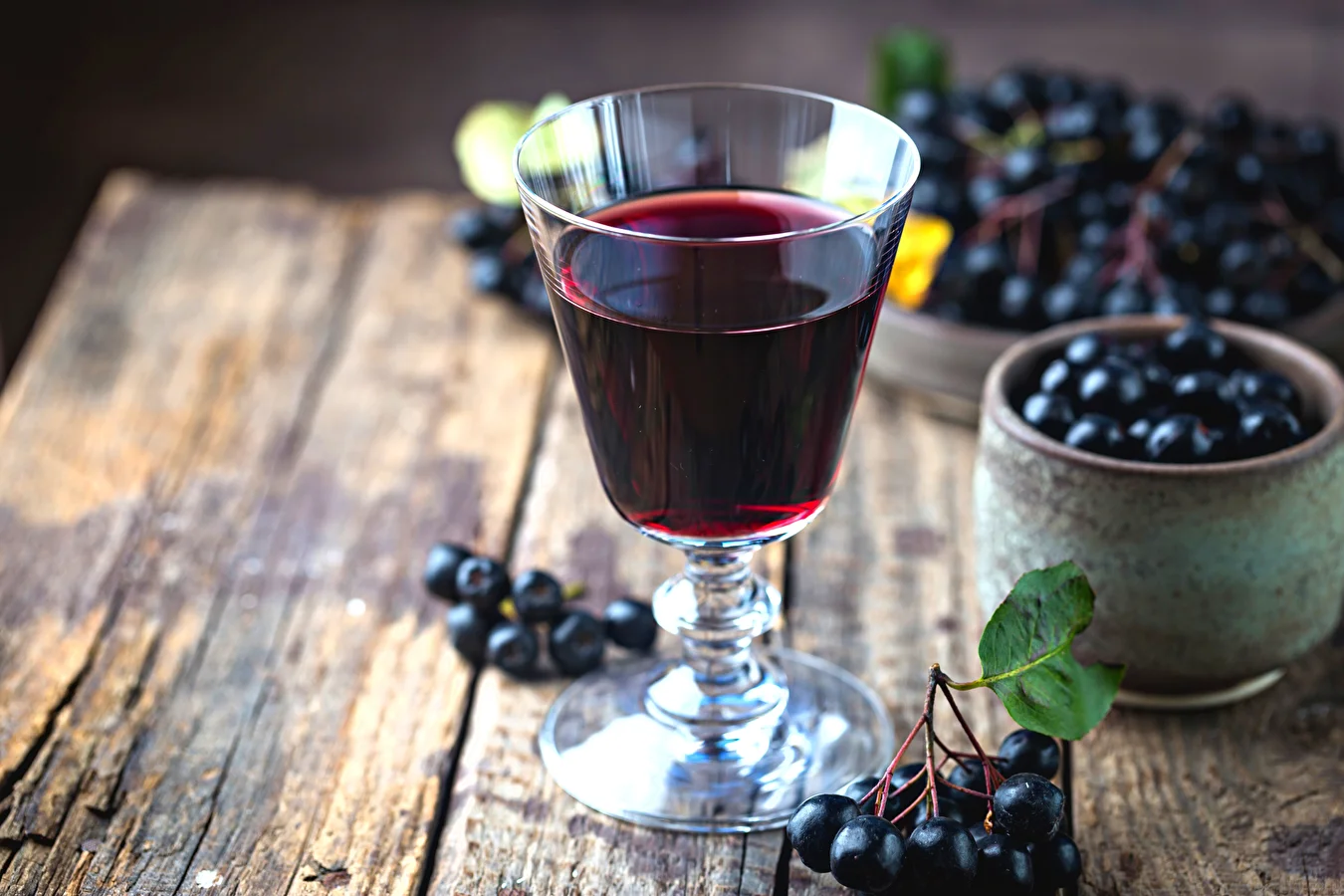 Licor de aronia