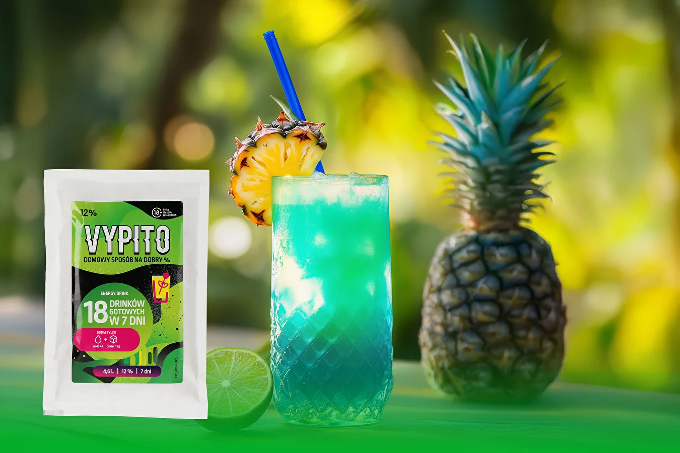 Vypito Neon Splash – cóctel en versión tropical