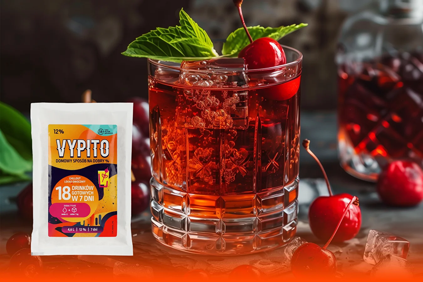 Vypito Delicia de Cereza - un clásico suavemente dulce y afrutado