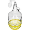 4 x Dama 5L con tapón, tubo de fermentación, cierre y cesta - 5 