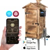 Ahumador con Wi‑Fi, 200 L – dragON WOOD 100IQ con módulo calefactor eléctrico y controlador, alimentado con leña - 8 