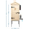 Ahumador eléctrico dragON PLYWOOD NATURE 100E - 14 