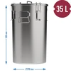Ahumador en olla 35l, para estufa de gas - 8 