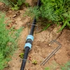 Anclajes en L para agrotextil, acero - 100 piezas - 10 