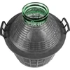 Balón para vino 20L con cuello ancho en cesta de plástico - 3 