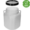 Barril Cuadrado - blanco, asas, 30 L - 4 